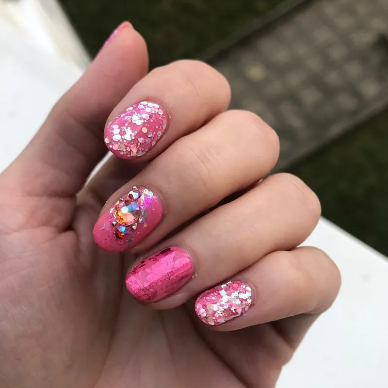 Semi-Premanent sur ongles naturels