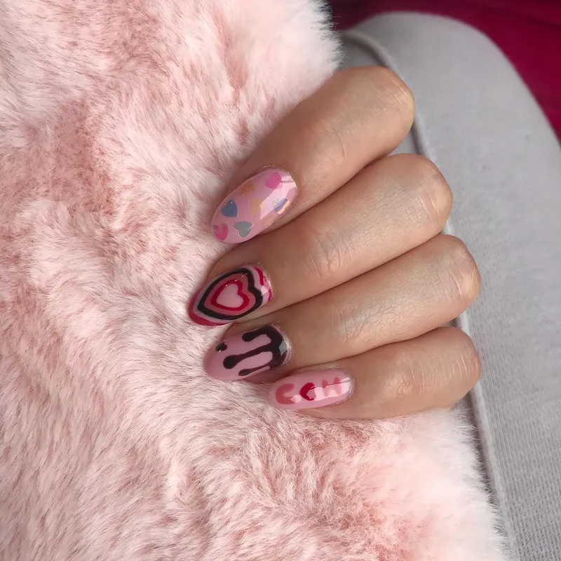 Semi-Premanent sur ongles naturels