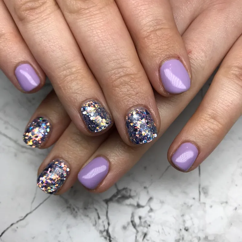 Semi-Premanent sur ongles naturels